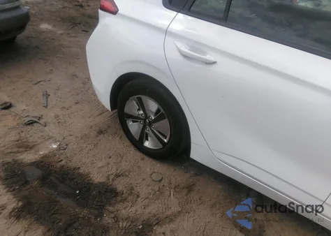 2021 Hyundai Ioniq Hybrid Blue from USA, damaged, VIN KMHC65LC8MU255472